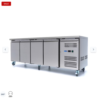  Καταψύκτης πάγκου - 223cm - 4 πόρτες